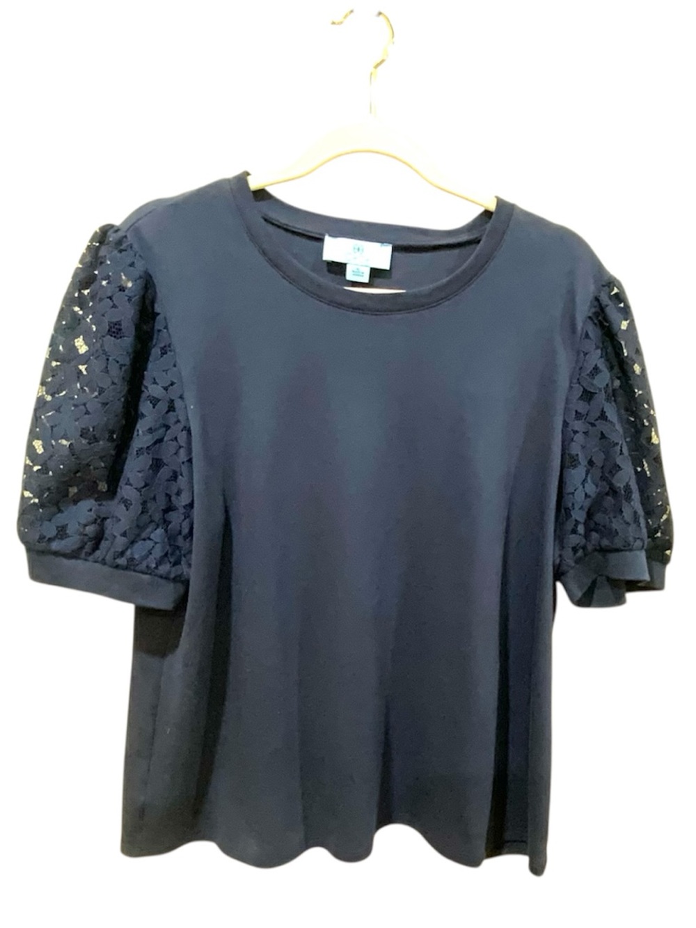 Lace Sleeve Blouse by CeCe